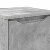 vidaXL Bathroom Cabinet with Drawer Concrete Grey 30.5 x 30 x 101 cm