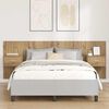 vidaXL Headboard with Cabinet 3 pcs Artisan Oak Engineered Wood