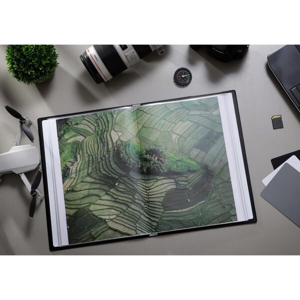 rillstab Display Book A4 40 Pockets Black