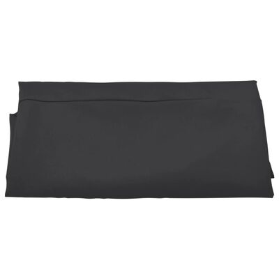 vidaXL Replacement Fabric for Outdoor Parasol Black 300 cm
