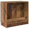 vidaXL Bathroom Cabinet Old Wood 64.5 x 33.5 x 59 cm Engineered Wood