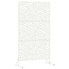 vidaXL Privacy Screen White 100 x 50 x 180 cm Steel