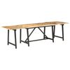 vidaXL Extendable Dining Table 280x80x75 cm Solid Mango Wood