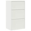 vidaXL Storage Cabinet White 60 x 40 x 105 cm Cold-Rolled Steel