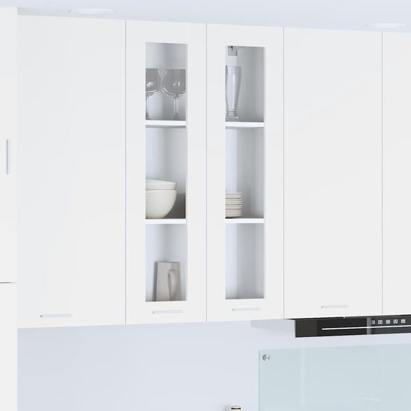 vidaXL Hanging Cabinet White 60 x 31 x 100 cm Engineered Wood