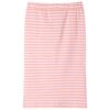 Kids' Straight Skirt with Stripes Pink 140