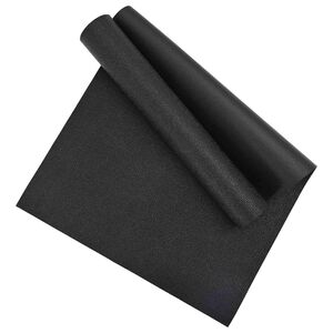 vidaXL Sport Protection Mat Black 120 x 60 x 0.6 cm High-density PVC