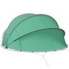 vidaXL Pool Dome Folding Manual Green 336 x 322 x 160 cm