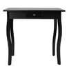 vidaXL Console Table MDF Black