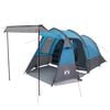 vidaXL Tunnel Tent Blue 390 x 215 x 152 cm