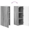 vidaXL TV Cabinet Set 4 pcs Grey Sonoma Engineered Wood