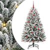 vidaXL Artificial Christmas Tree 150 cm 150 LEDs Warm White