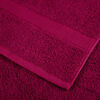 vidaXL Premium Shower Towels "SOLUND" 10 pcs Bordeaux 70x140 cm 600 gsm