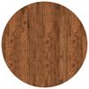 vidaXL Table Top &Oslash; 90 x 2.5 cm Round Solid Oak Wood Light Brown