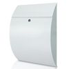 BURG-W&Auml;CHTER Letterbox Riviera 835 W Steel White