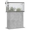 vidaXL Aquarium Stand Concrete Grey 81x36x73 cm Engineered Wood