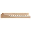 vidaXL Bed Frame Brown 75 x 190 cm Solid Pine Wood