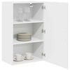 vidaXL Kitchen Cabinet Kalmar High Gloss White 50 x 31 x 80 cm