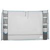 vidaXL Hanging Tent Organiser Grey and Blue 320 x 182 cm Oxford