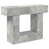 vidaXL Concrete Grey 101 x 30 x 74 cm