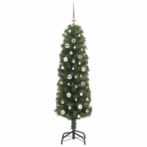 vidaXL Artificial Christmas Tree with 150 LEDs with Stand Green 150 cm