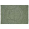 vidaXL Area Rugs Olive Green 160 x 230 cm Jute