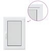 vidaXL Basement Window "RISOR" 60x100 cm Tilt&Turn DIN Right White