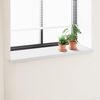 vidaXL Window Sill White 120 x 50 x 4.5 cm PVC