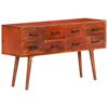 vidaXL Sideboard 110x30x59 cm Solid Wood Mango