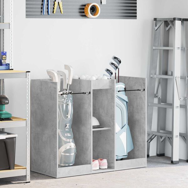 vidaXL Golf Cabinet Plain Concrete Grey 102 x 45 x 85.5 cm