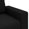 vidaXL Sofa Black 100 x 77 x 82 cm Fabric