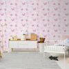 Noordwand Wallpaper Kids @ Home Butterfly Pink