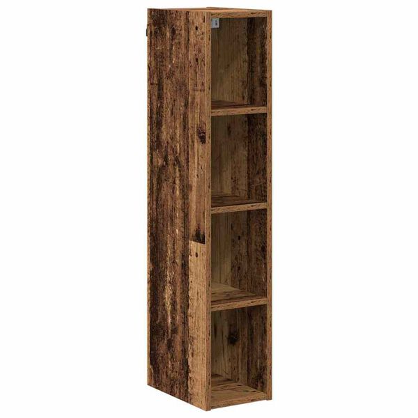 vidaXL Hanging Cabinet Old Wood 20 x 29.5 x 100 cm Engineered Wood