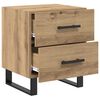 vidaXL Bedside Cabinet Artisan Oak 40 x 35 x 47.5 cm Engineered Wood