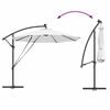 vidaXL Cantilever Banana Parasol Sand 294 x 294 x 248 cm