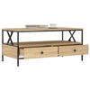 vidaXL Coffee Table Sonoma Oak 100x51x45 cm Engineered Wood