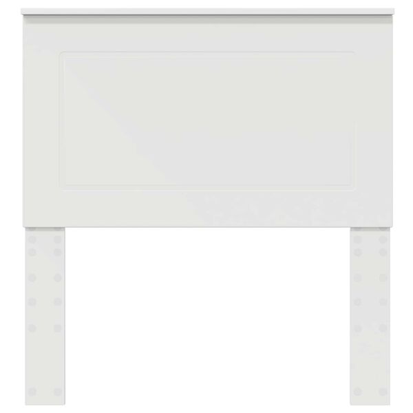 vidaXL Headboard White Engineered Wood