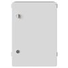 vidaXL Control Cabinet Grey 42 x 19.5 x 50 cm ABS Plastic
