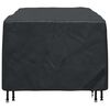 vidaXL Furniture Cover Plain Black 200 x 110 x 70 cm 420D