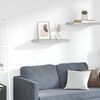 vidaXL Floating Wall Shelf Concrete Grey 60x23.5x3.8 cm MDF