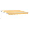 vidaXL Retractable Awning Sand 3 x 2.5 m 100% Polyester and Aluminium