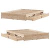 vidaXL Bed Frame without Mattress 120x200 cm Solid Wood Pine