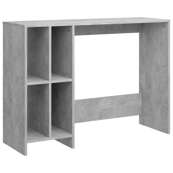 vidaXL Notebook Desk Concrete Grey 102.5x35x75 cm Engineered Wood