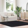 vidaXL Shaggy Rug High Pile NAVARRA Black 200x200 cm Polyester