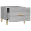 vidaXL Coffee Table Grey Sonoma 50x50x40 cm Engineered Wood