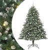 vidaXL Artificial Christmas Tree Green 210 cm