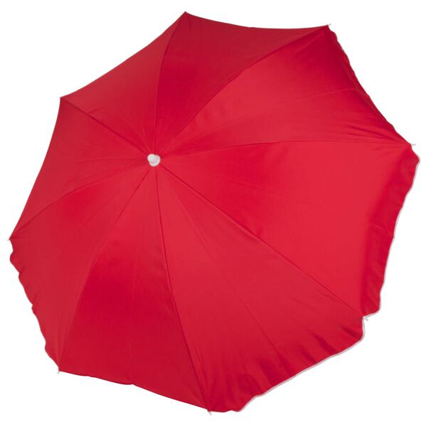 Bo-Camp Garden Parasol 200 cm Red