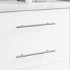 vidaXL Cabinet Handle 2 pcs Silver 300 mm Stainless Steel