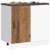 vidaXL Kitchen Base Cabinet Kalmar Old Wood Engineered Wood