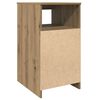 vidaXL Drawer Cabinet Artisan Oak 40x50x76 cm Engineered Wood